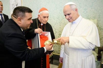 Vaticano: Papa recebeu relíquia de mártires albaneses, de cardeal com 97 anos