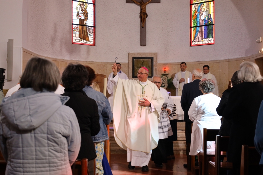 Lisboa: Patriarca presidiu à Eucaristia na Capela do Pulido Valente, junto de doentes e profissionais de saúde