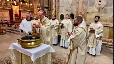 Jerusalém: Patriarca latino apela à esperança perante cenário de guerra