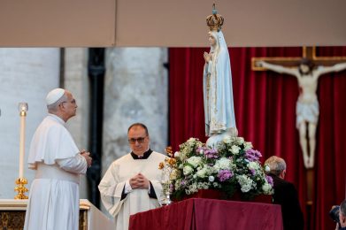 Leão XIV/1.º aniversário: Fátima deixou marca no pontificado, com deslocação da Imagem da Capelinha ao Vaticano