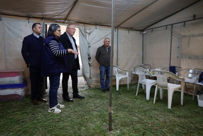 Fátima: Massagens, sopa quente e «muito carinho» acolhem os peregrinos na tenda dos Leais
