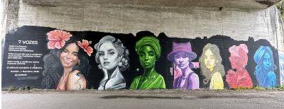 Braga: Arte urbana sobre violência doméstica ajuda a construir abrigo real 