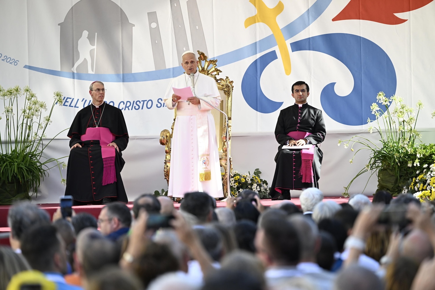 Pavia: Leão XIV apelou à «participação ativa de todos» na sociedade movidos «pelo bem comum e não por interesses particulares»
