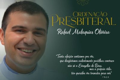 Aveiro: Diocese vai celebrar ordenação sacerdotal do diácono Rafael Malaquias Oliveira