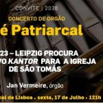 Lisboa: Sé acolhe concerto de órgão dedicado à escolha de Johann Sebastian Bach