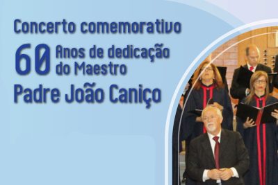 Igreja/Música: Concerto comemora 60 anos de direção coral do padre João Caniço