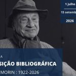 UCP: Biblioteca João Paulo II promove exposição bibliográfica dedicada a Edgar Morin