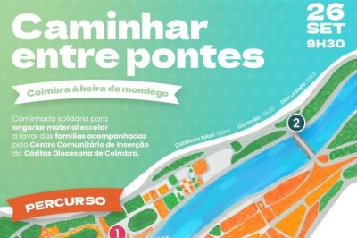 Coimbra: Cáritas diocesana promove caminhada solidária para recolher material escolar
