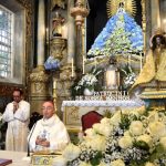 Funchal: D. Nuno Brás reza pela saúde do Papa junto de Nossa Senhora do Monte