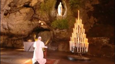 Papa Leão XIV em França, Prémio para Fernando Santos e GuardAfetos